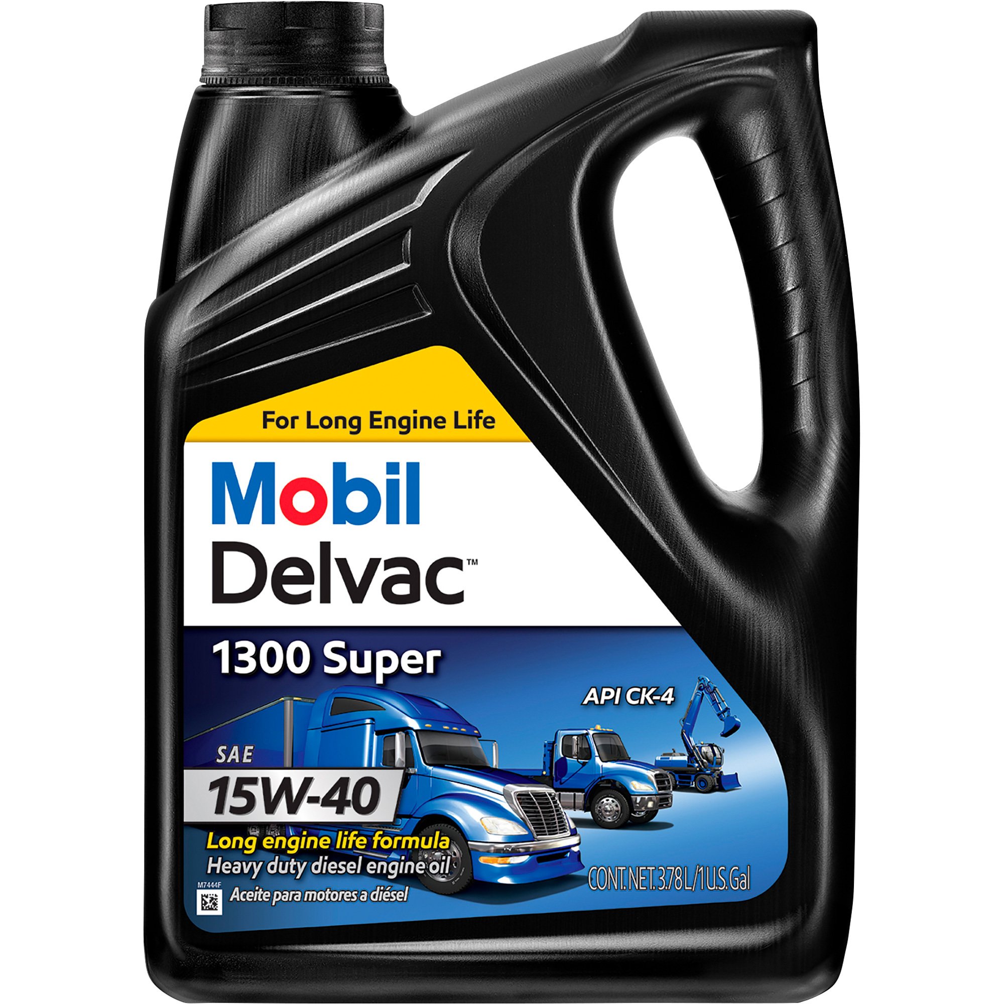 Mobil Delvac 1300 Super 15W-40 Premium Synthetic Diesel Engine Oil — 1 Gallon, Model# MOBIL DELVAC 1300 15W40- GAL